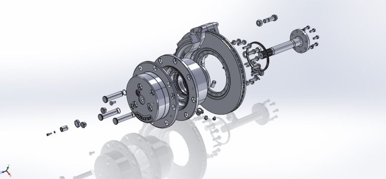 Brake Sys Exploded view Left